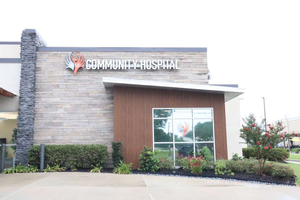 Hospital main entrance with solar control window film